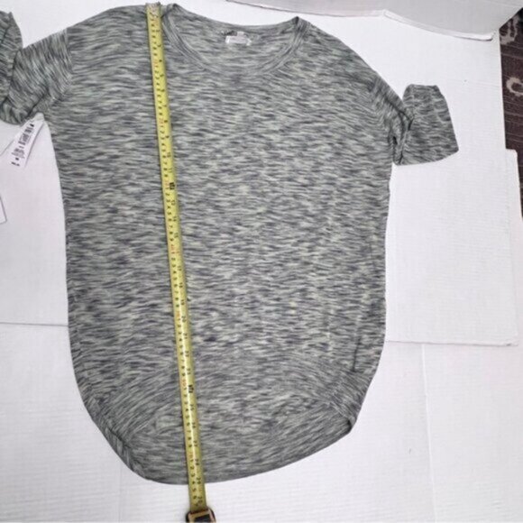 Aritzia  * NEW Wilfred Balzac  heathered sweater   linen-blend  Italian Yarn M - Picture 6 of 12